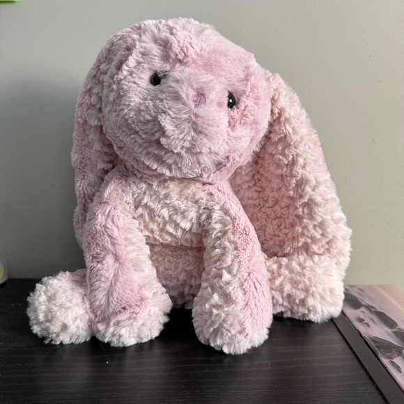 GUND Cozys Bunny Plush Soft Stuffed Bunny Approx.‎ 11 Inches long Pink - Picture 1 of 12